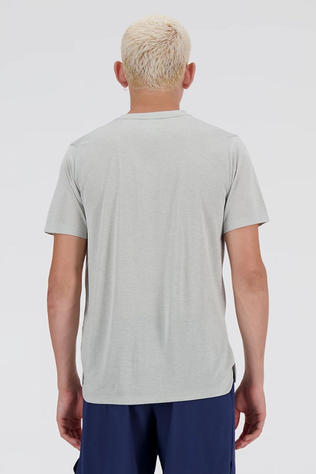 New Balance Mens Athletics T-Shirt Athletic Grey