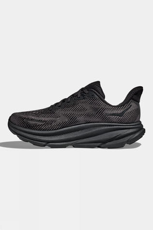 Hoka Womens Clifton 9 Shoes Triple Black