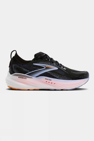 Brooks Womens Glycerin GTS 22 Shoes Black/Blue Heron/Orange
