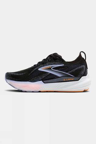 Brooks Womens Glycerin GTS 22 Shoes Black/Blue Heron/Orange