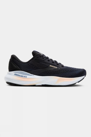 Brooks Womens Adrenaline GTS 24 Shoes Black/Peach/Peacoat