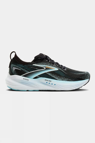 Brooks Mens Glycerin 22 Shoes Black/Atomizer/Blazing Orange