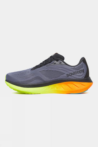 Saucony Mens Ride 18 Shoes Shadow/Vizi