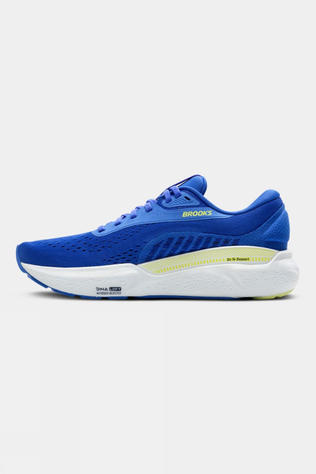 Brooks Mens Adrenaline GTS 24 Shoes Cobalt/Neo Yellow/Peacoat
