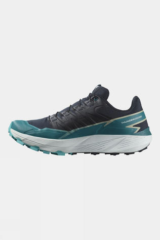 Salomon Mens Thundercross Shoes Carbon/Tahitian Tide/Peacock Blue