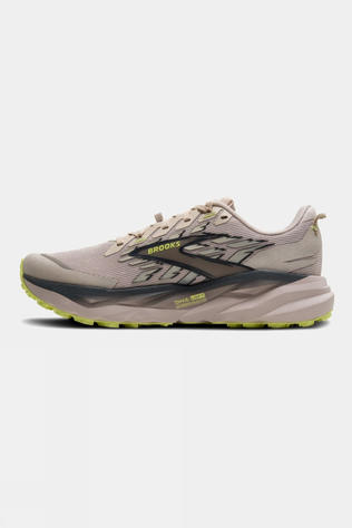 Brooks Mens Cascadia 19 Shoes Chateau/Ebony/Sunny Lime