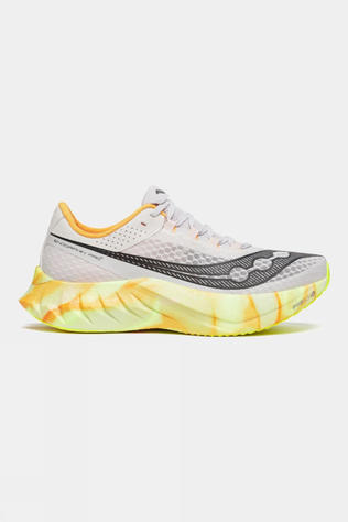 Saucony Mens Endorphin Pro 4 Shoes Fog/Peel