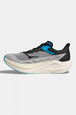 Hoka Mens Rocket X 3 Shoes White/Black